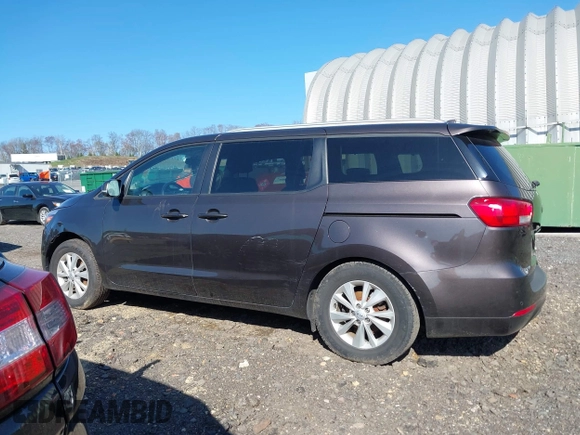 2018 Kia Sedona LX with VIN KNDMB5C12J6372631, listed as a IAAI auction lot 41994306 with 75,918 mi miles. Bid and sale history available at carsss.com. Image 14.