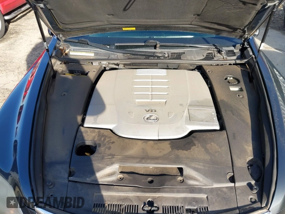 2008 Lexus LS LWB with VIN JTHGL46F885028568, listed as a IAAI auction lot 41615838 with 225,793 mi miles. Bid and sale history available at carsss.com. Image 10.