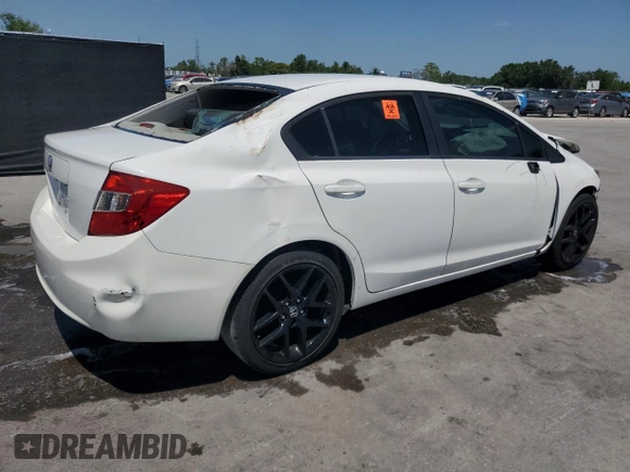 2012 Honda Civic LX с VIN 19XFB2F54CE110189, выставлен на аукционе Copart как лот 52914705 с пробегом Не указан миль и Списание • Salvage title. История ставок и продаж доступна на DreamBid. Изображение 3.