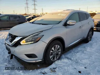 2018 Nissan Murano Platinum with VIN 5N1AZ2MH2JN186128, listed as a Copart auction lot 85924154 with 65,399 mi miles and Salvage Title. Bid and sale history available at carsss.com. Image 1.