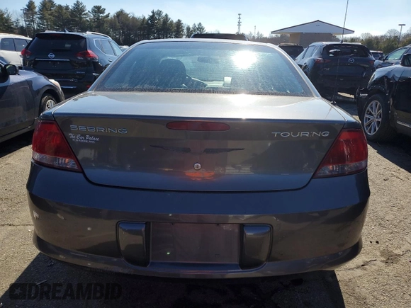 2005 Chrysler Sebring Touring with VIN 1C3EL56R95N665624, listed as a Copart auction lot 46690975 with 74,388 mi miles and Salvage title. Bid and sale history available at DreamBid. Image 6.