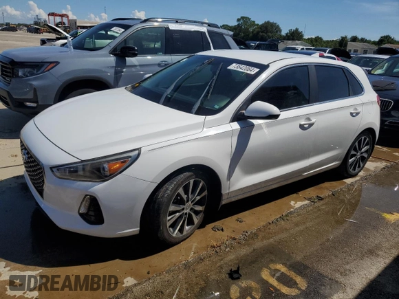 2020 Hyundai Elantra GT with VIN KMHH35LE8LU119714, listed as a Copart auction lot 73642064 with Not Provided miles and Salvage Title. Bid and sale history available at carsss.com. Image 1.
