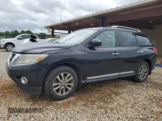 2015 Nissan Pathfinder Platinum with VIN 5N1AR2MM1FC601911, listed as a Copart auction lot 59238095 with 222,680 mi miles and Salvage title. Bid and sale history available at DreamBid. Image 1.