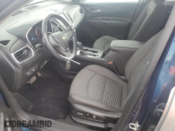 2019 Chevrolet Equinox LT with VIN 3GNAXLEXXKL375348, listed as a Copart auction lot 53863515 with 92,152 mi miles and Salvage Title. Bid and sale history available at DreamBid. Image 7.