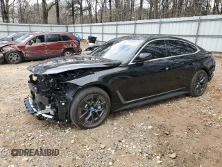 2024 BMW i4 eDrive35 z VIN WBY43AW05RFR71493, wystawiony jako Copart lot #47165825 z przebiegiem 2353 mil mil oraz Szkody całkowita. Historia ofert i sprzedaży dostępna na DreamBid. Obrazek 1.
