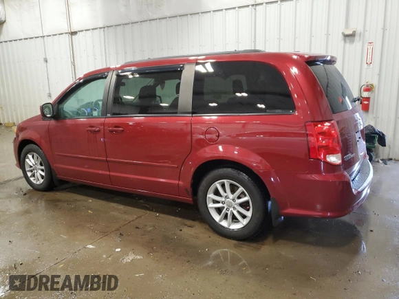 2014 Dodge Grand Caravan SXT z VIN 2C4RDGCG2ER239110, wystawiony jako Copart lot #57247855 z przebiegiem 94 126 mil mil oraz Nie do naprawy. Historia ofert i sprzedaży dostępna na DreamBid. Obrazek 2.