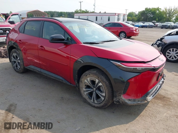 2024 Toyota bZ4X XLE with VIN JTMABACA9RA089972, listed as a IAAI auction lot 42388526 with 3,864 mi miles and . Bid and sale history available at DreamBid. Image 1.
