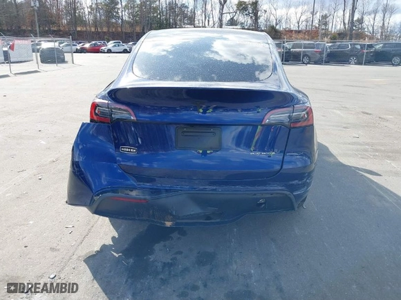 2022 Tesla Model Y Long Range with VIN 7SAYGAEE5NF517234, listed as a IAAI auction lot 41706191 with NaN miles. Bid and sale history available at carsss.com. Image 16.