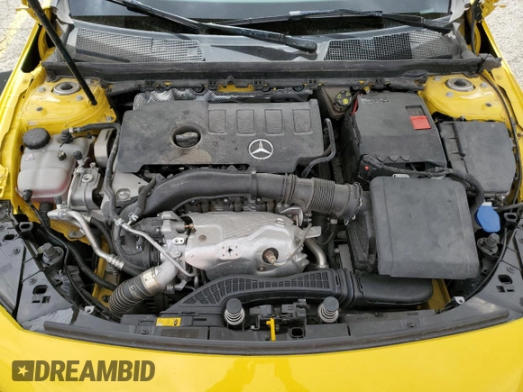 2020 Mercedes-Benz CLA 250 with VIN WDD5J4HB8LN038332, listed as a Copart auction lot 47602305 with 81,947 mi miles and Salvage title. Bid and sale history available at DreamBid. Image 11.