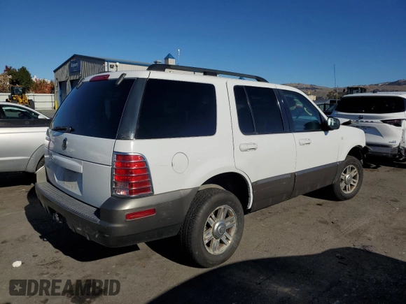 2004 Mercury Mountaineer Convenience with VIN 4M2ZU66E94UJ22544, listed as a Copart auction lot 82893994 with 168,468 mi miles and Salvage title. Bid and sale history available at DreamBid. Image 3.