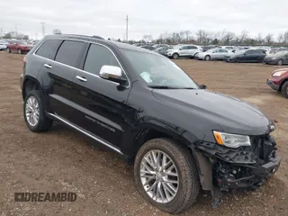 2018 Jeep Grand Cherokee Summit with VIN 1C4RJFJG4JC260226, listed as a IAAI auction lot 41442365 with 53,548 mi miles and . Bid and sale history available at DreamBid. Image 1.