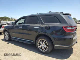 2014 Dodge Durango Citadel with VIN 1C4RDJEG5EC394396, listed as a Copart auction lot 61416305 with 185,730 mi miles and Salvage title. Bid and sale history available at DreamBid. Image 2.