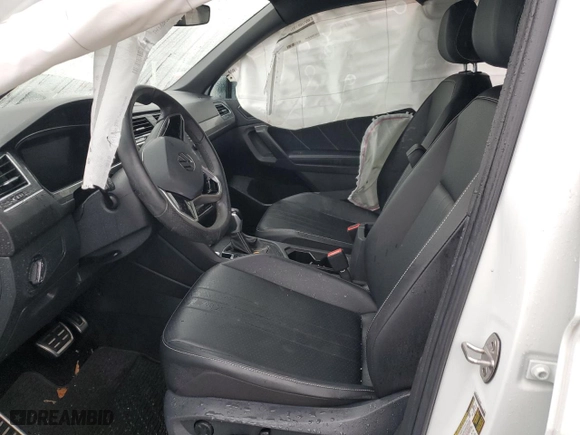2023 Volkswagen Tiguan SE R-Line Black with VIN 3VVCB7AX7PM012828, listed as a Copart auction lot 45145365 with 44,254 mi miles and Salvage Title. Bid and sale history available at carsss.com. Image 7.