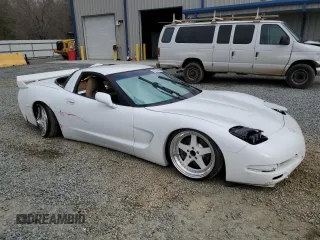 1998 Chevrolet Corvette with VIN 1G1YY22G9W5122927, listed as a Copart auction lot 44225405 with 151,319 mi miles and Salvage Title. Bid and sale history available at carsss.com. Image 4.