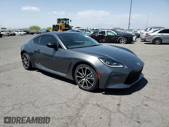 2023 Toyota 86 with VIN JF1ZNBB17P9750114, listed as a Copart auction lot 56693485 with 22,669 mi miles and Salvage title. Bid and sale history available at DreamBid. Image 14.
