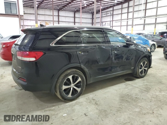 2016 Kia Sorento EX with VIN 5XYPHDA18GG015095, listed as a Copart auction lot 45168765 with 133,655 mi miles and Salvage Title. Bid and sale history available at carsss.com. Image 3.