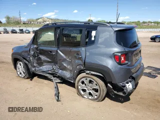 2023 Jeep Renegade Limited with VIN ZACNJDD16PPP18537, listed as a Copart auction lot 56602995 with Not provided miles and Salvage title. Bid and sale history available at DreamBid. Image 2.