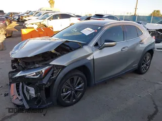 2021 Lexus UX with VIN JTHE9JBHXM2041524, listed as a IAAI auction lot 41826191 with 39,705 mi miles. Bid and sale history available at carsss.com. Image 17.