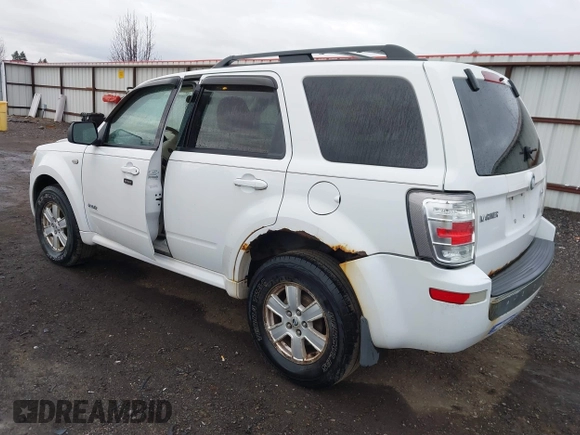 2008 Mercury Mariner with VIN 4M2CU91Z88KJ01185, listed as a IAAI auction lot 41778434 with 165,654 mi miles. Bid and sale history available at carsss.com. Image 3.