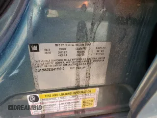 2009 Chevrolet Malibu LTZ with VIN 1G1ZK57B394129919, listed as a Copart auction lot 88331555 with 152,633 mi miles and Salvage Title. Bid and sale history available at DreamBid. Image 13.