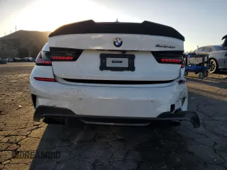 2021 BMW 3 Series M340i with VIN 3MW5U7J05M8B93885, listed as a Copart auction lot 42400835 with 48,771 mi miles and Salvage Title. Bid and sale history available at carsss.com. Image 6.