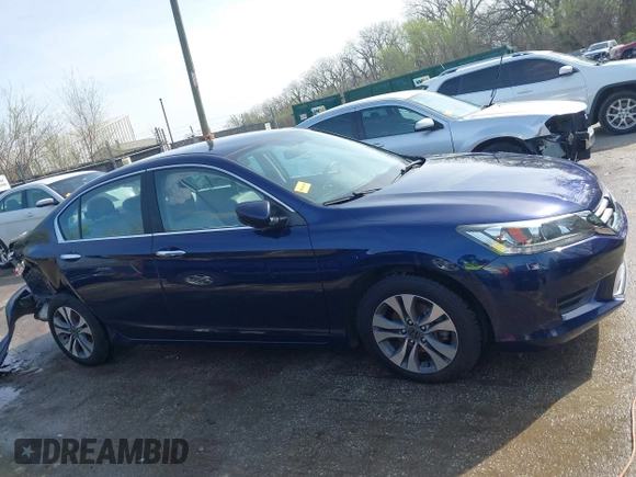 2015 Honda Accord LX with VIN 1HGCR2F31FA215827, listed as a IAAI auction lot 41908987 with 123,113 mi miles and . Bid and sale history available at carsss.com. Image 13.