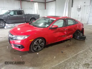 2016 Honda Civic EX-L z VIN 2HGFC1F77GH639981, wystawiony jako Copart lot #57772445 z przebiegiem 81 171 mil mil oraz Nie do naprawy • Non repairable. Historia ofert i sprzedaży dostępna na DreamBid. Obrazek 1.