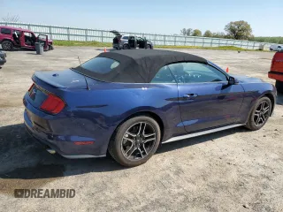 2020 Ford Mustang EcoBoost z VIN 1FATP8UH1L5185566, wystawiony jako Copart lot #56240345 z przebiegiem 62 934 mil mil oraz Szkoda całkowita • Salvage title. Historia ofert i sprzedaży dostępna na DreamBid. Obrazek 3.