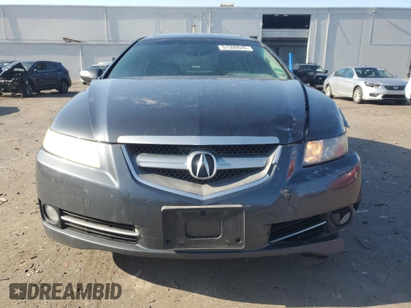2007 Acura TL with VIN 19UUA66287A028158, listed as a Copart auction lot 51500645 with 249,164 mi miles and Salvage Title. Bid and sale history available at carsss.com. Image 5.