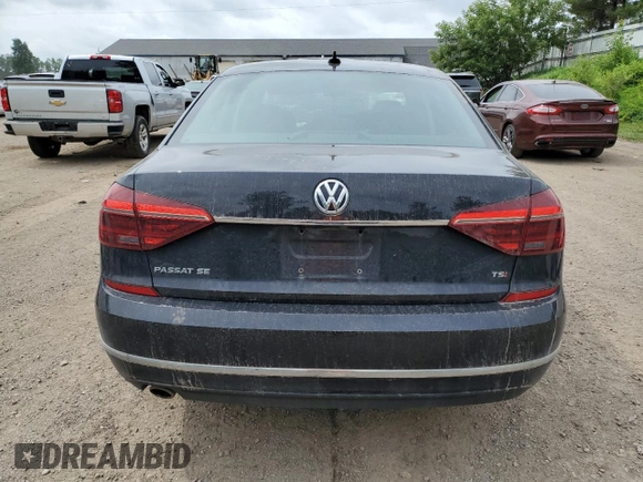 2018 Volkswagen Passat SE with VIN 1VWBA7A31JC030502, listed as a Copart auction lot 62915765 with 156,760 mi miles and Clean title. Bid and sale history available at DreamBid. Image 6.