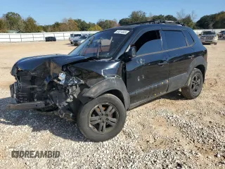 2008 Hyundai Tucson SE with VIN KM8JN72D98U765903, listed as a Copart auction lot 84814834 with 0 mi miles and Salvage Title. Bid and sale history available at carsss.com. Image 1.