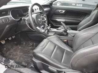 2021 Ford Mustang Mach 1 with VIN 1FA6P8R06M5551345, listed as a Copart auction lot 89345365 with 7,374 mi miles and Salvage Title. Bid and sale history available at carsss.com. Image 7.
