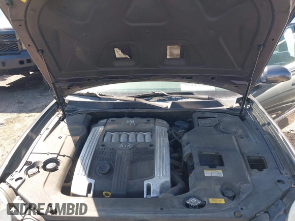 2006 Kia Amanti with VIN KNALD124965086201, listed as a IAAI auction lot 41843560 with 169,055 mi miles. Bid and sale history available at carsss.com. Image 10.