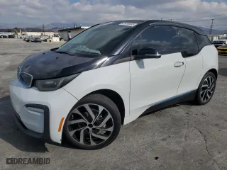 2018 BMW i3 with VIN WBY7Z4C5XJVD95815, listed as a Copart auction lot 43468635 with 0 mi miles and Salvage Title. Bid and sale history available at carsss.com. Image 1.