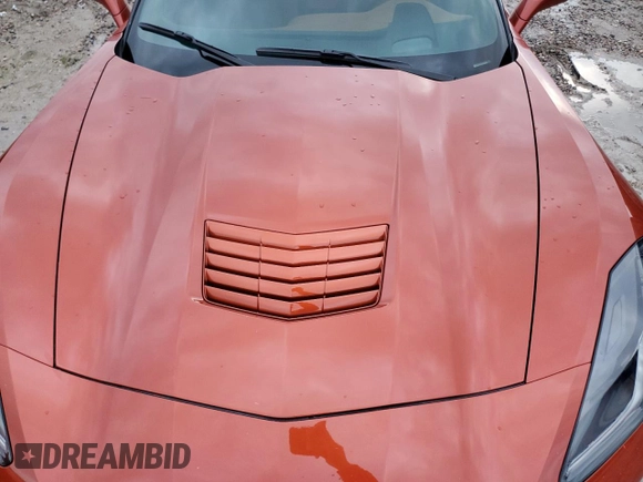 2015 Chevrolet Corvette 3LT with VIN 1G1YF3D73F5124116, listed as a Copart auction lot 43438115 with 0 mi miles and Non Repairable. Bid and sale history available at carsss.com. Image 11.
