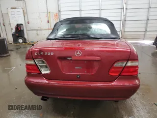 2002 Mercedes-Benz CLK 320/430 with VIN WDBLK65G12T112872, listed as a Copart auction lot 83481604 with 111,370 mi miles and Salvage Title. Bid and sale history available at DreamBid. Image 6.