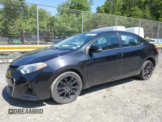 2016 Toyota Corolla L with VIN 2T1BURHE8GC561208, listed as a Copart auction lot 59093995 with 157,359 mi miles and Salvage title. Bid and sale history available at DreamBid. Image 1.