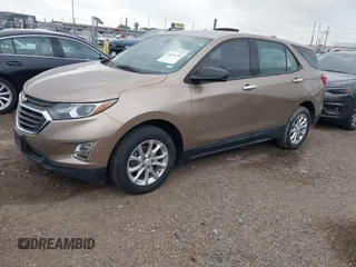 2018 Chevrolet Equinox LS with VIN 2GNAXHEV8J6220991, listed as a IAAI auction lot 42097679 with Not Provided miles and . Bid and sale history available at DreamBid. Image 2.