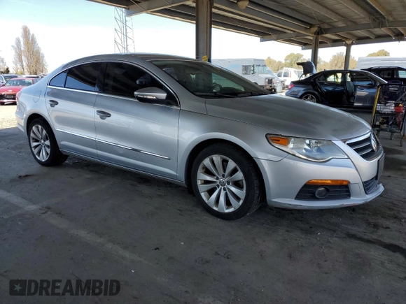 2010 Volkswagen CC Sport with VIN WVWML9AN0AE506066, listed as a Copart auction lot 52041625 with 154,453 mi miles and Salvage Title. Bid and sale history available at carsss.com. Image 4.
