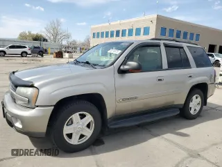2002 Chevrolet TrailBlazer LTZ with VIN 1GNDT13S722477356, listed as a Copart auction lot 52518075 with 155,521 mi miles and Salvage Title. Bid and sale history available at DreamBid. Image 1.