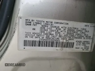 2003 Toyota RAV4 with VIN JTEGH20V030092631, listed as a Copart auction lot 48082395 with 189,802 mi miles and Salvage Title. Bid and sale history available at DreamBid. Image 14.