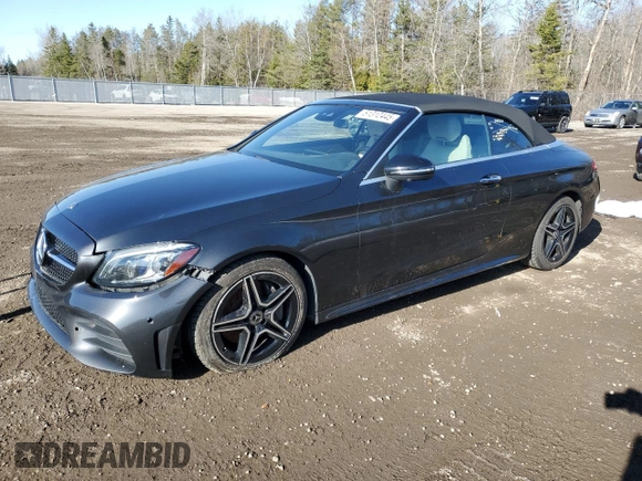 2020 Mercedes-Benz C 300 with VIN WDDWK8EB5LF980829, listed as a Copart auction lot 51312445 with 88,103 mi miles and Salvage title. Bid and sale history available at DreamBid. Image 1.