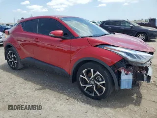 2021 Toyota C-HR LE with VIN JTNKHMBX0M1098199, listed as a Copart auction lot 56197565 with 33,119 mi miles and Salvage Title. Bid and sale history available at DreamBid. Image 4.
