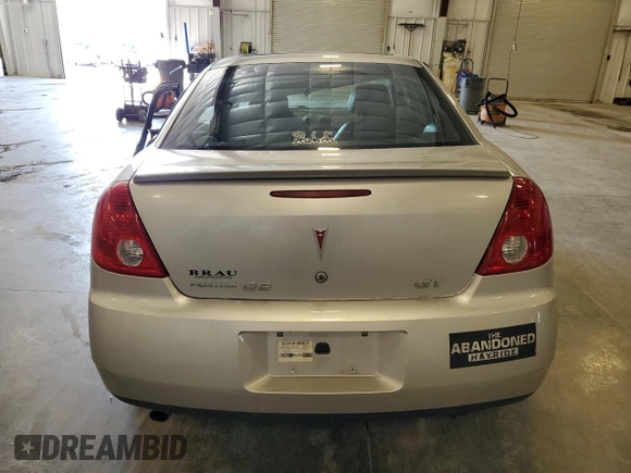 2006 Pontiac G6 GT with VIN 1G2ZH578164244643, listed as a Copart auction lot 62367725 with 187,784 mi miles and Salvage title. Bid and sale history available at DreamBid. Image 6.