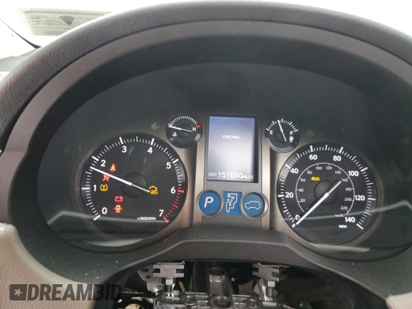 2013 Lexus GX 460 with VIN JTJBM7FX9D5054512, listed as a Copart auction lot 45864295 with 151,040 mi miles and Salvage Title. Bid and sale history available at DreamBid. Image 9.