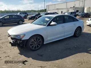 2017 Audi A6 Premium Plus with VIN WAUG8AFC7HN050422, listed as a Copart auction lot 61548785 with 126,717 mi miles and Salvage title. Bid and sale history available at DreamBid. Image 1.