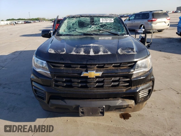 2022 Chevrolet Colorado 2WD LT with VIN 1GCGSCEA2N1101649, listed as a Copart auction lot 51707135 with 61,190 mi miles and Salvage title. Bid and sale history available at DreamBid. Image 5.