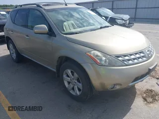 2007 Nissan Murano S with VIN JN8AZ08W07W649425, listed as a IAAI auction lot 42552001 with 145,575 mi miles and . Bid and sale history available at DreamBid. Image 1.