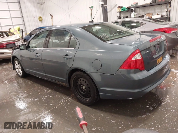 2012 Ford Fusion SE with VIN 3FAHP0HA8CR415136, listed as a IAAI auction lot 41923058 with 192,328 mi miles. Bid and sale history available at carsss.com. Image 3.