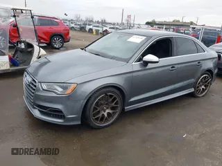 2015 Audi S3 2.0T Prestige with VIN WAUFFGFF3F1062733, listed as a IAAI auction lot 41725140 with 106,815 mi miles. Bid and sale history available at carsss.com. Image 17.